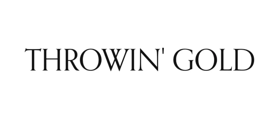 Logo of Throwin' Gold's pottery studio